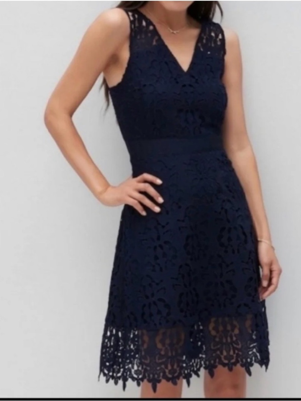 Banana Republic Navy Dress